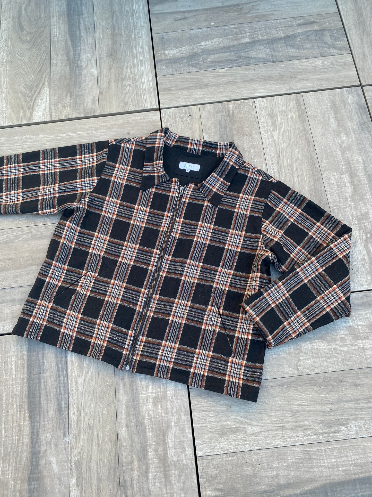 FLANNEL ZIP SHIRT