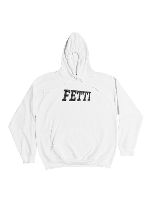 WHITE VINTAGE HOODIE